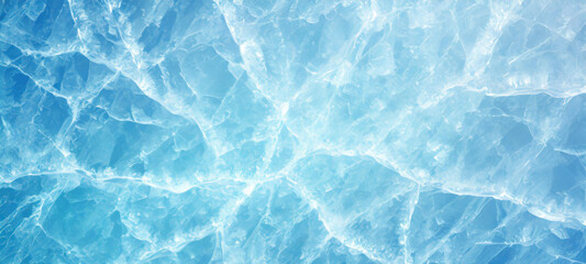 Obraz premium Winter frost patterns on glass.