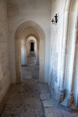 Inside  of  the the Corvin's castle in Hunedoara
