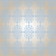 vintage seamless pattern, floral pattern