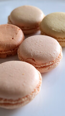 gros plan sur les macarons