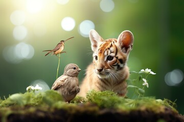 wildlife animals illustration