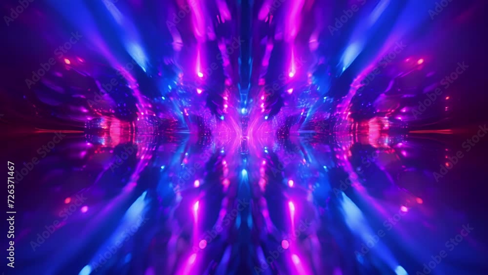 Poster the fluid movements of the concert appear distorted and otherworldly as if viewed through a funhouse