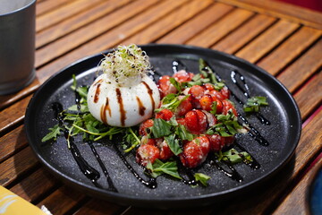 grilled cheese with vegetables