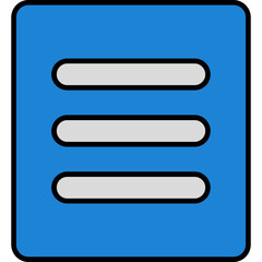 Obraz premium Menu Icon