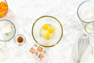 Mixing Magic: Baking Carrot Bundt Cake Delight