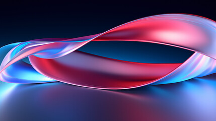Abstract curve line