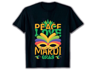 MArdi gras T shirt design 