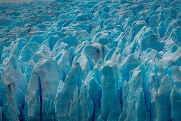 Photo sur Plexiglas Cuernos del Paine Grey glacier in Torres del Paine National Park, in Chilean Patagonia