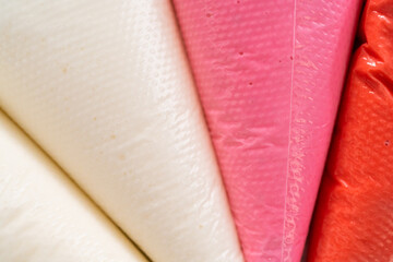 Homemade royal icing for decorating heart-shaped sugar cookies