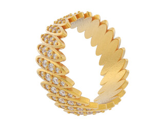 Obraz premium Jewelry isolated on background. 3d rendering - illustration