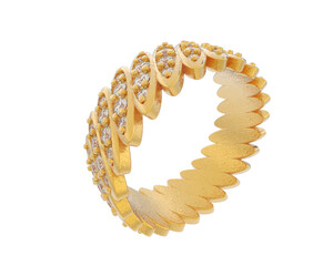 Obraz premium Jewelry isolated on background. 3d rendering - illustration