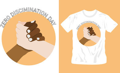 zero discrimination day banner, social media post, black lives matter, ready to print, editable, 1st march 