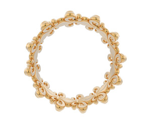 Jewelry isolated on background. 3d rendering - illustration