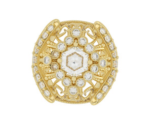 Jewelry isolated on background. 3d rendering - illustration