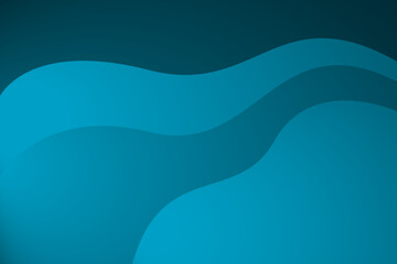 Blue wave minimal abstract background for banner, poster, brochure, website. vector illustration