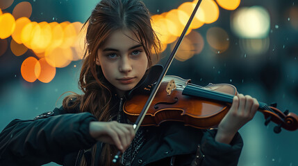 Evoke emotions through playing the violin. Let the enchanting melody speak volumes, transcending words. Unleash the soulful symphony with every graceful stroke, creating a captivating musical journey.