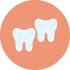 Tooth Damaged Icon
