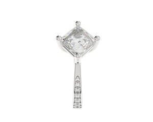 Jewelry isolated on background. 3d rendering - illustration