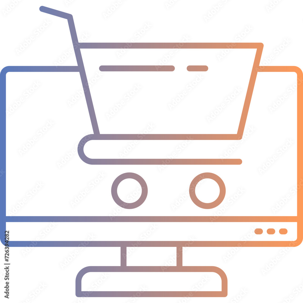 Poster Ecommerce Icon