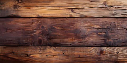 Close-Up View of Wooden Wall
