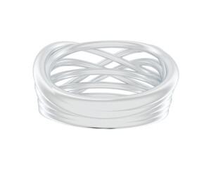 Jewelry isolated on background. 3d rendering - illustration