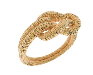 Jewelry isolated on background. 3d rendering - illustration