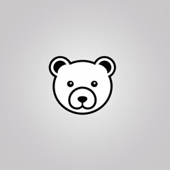 Naklejka premium Bold Monochromatic Animal Vector Icon