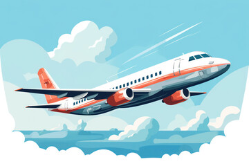 Flight of Grace: Majestic Symmetry and Boundless Freedom - A Visionary Journey through the Turquoise Skies