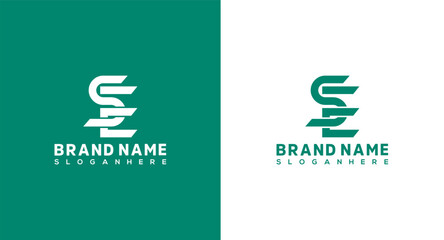 Letter SE Logo Design Vector. Initial ES Logo Design Template, Creative Symbol ES icon Brand identity Design Monogram Logo
