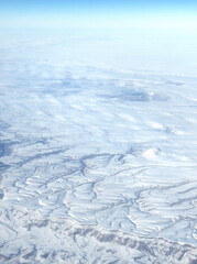 view from an airplane window
