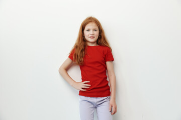 Kid person young female little cute portrait white girl caucasian background beauty childhood face