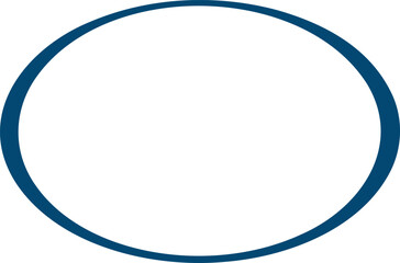 Frame shape flat illustration. Border silhouette design element