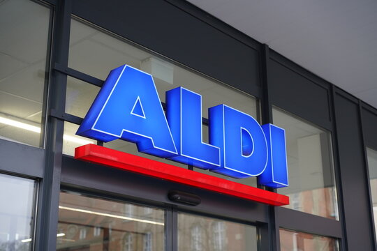 Filiale von Aldi in Berlin am 02.02.2024