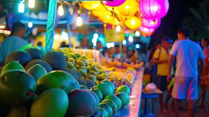 Fruit Fest Evening Bazaar Under the Lights