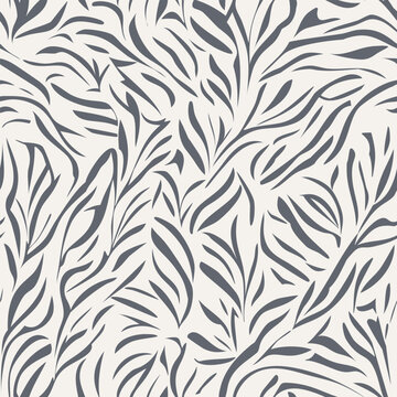 Fancy fabric linen seamless pattern. Fabric seamless pattern. Abstract natural textured © jullyromas