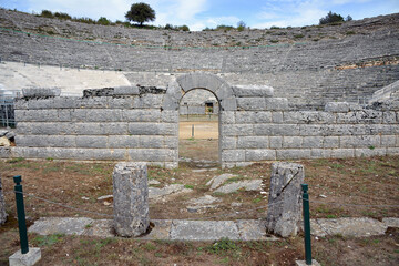Ancient theater of Dodona, Greece