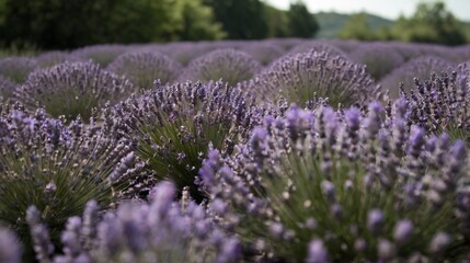 The scent of lavender filled the air.