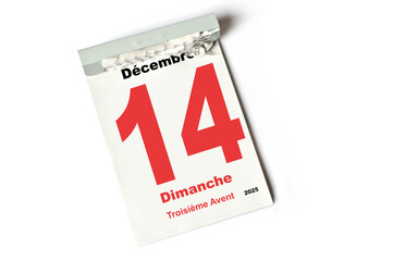  14. Décembre 2025 Troisième Avent