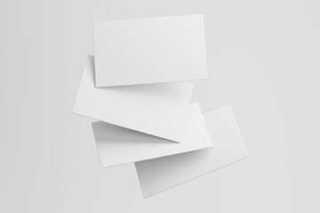 paper mockup with minimalistic background
