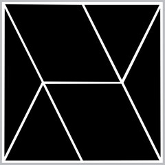 6 photo collage template. vector illustration, new collections