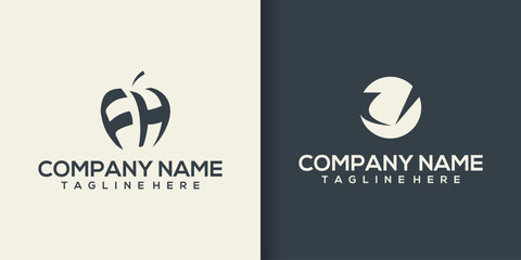 collection of Luxury Initial F Monogram Text Letter Logo Designs