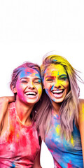 Colorful Smiles, Fictional Character Created by Generated AI.