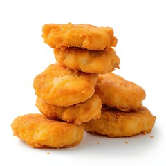 Fast food juicy chicken nuggets