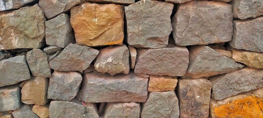 Stone Brick Wall background stone pattern