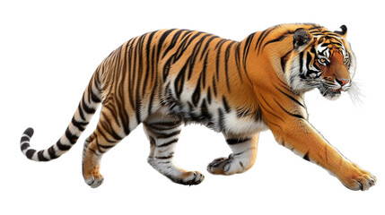tiger on transparent background