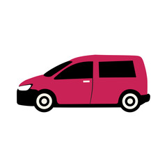 Pink Van Icon