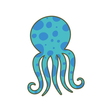 recommend clip art: Cartoon Octopus Icon