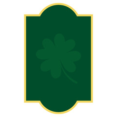 Vintage Clover Leaf Frame