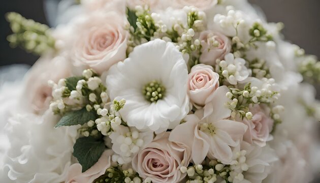 Captivating Bridal Bouquet Elegance: Floral Splendor for Weddings
