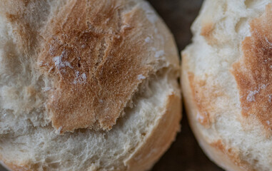 Gluten-free roll, airy and very light in consistency, homemade